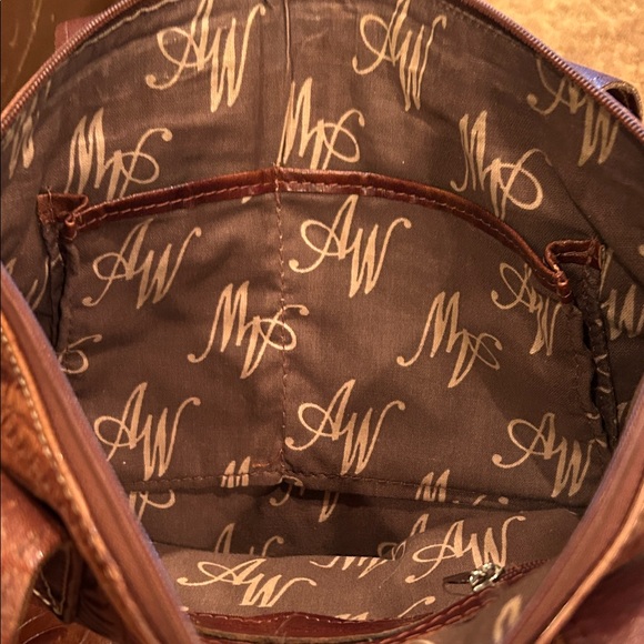 American West Brown and Cream Tote Bag - Picture 5 of 7